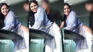 Desi Glasses Horny College Teacher Showing Hard Fucking